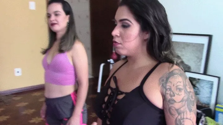 Ms Fetish Studio - A DUO OF TWO HOT WOMEN FIGHTING FARTING ON THEIR SLAVE PART 1 BY SCARLET WHITE, VICTORIA DIAS AND DANIEL SANTIAGO
