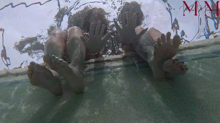 Mia's Menagerie - Never Have I Ever-Pool Feet JOI 1080p