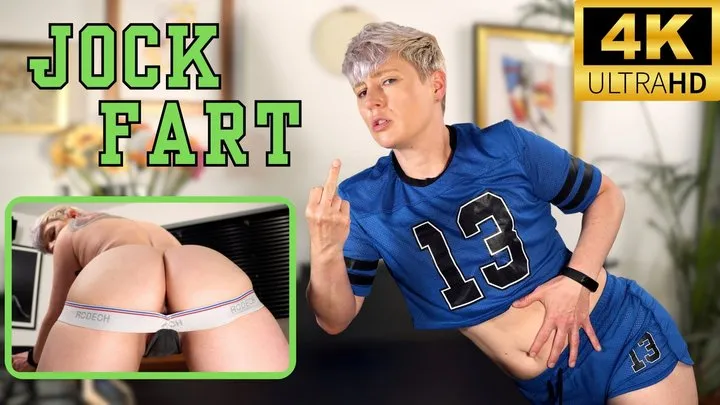 Jaq Quicksilver - You're My Fart Bitch - Jock Jaq Quicksilver Punishes You with Farting Facesitting - 4k mp4