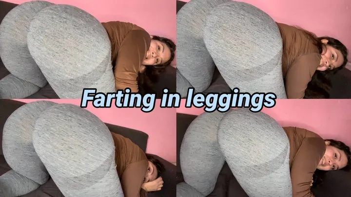Skyedgirl - Farting in tigth leggings