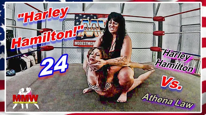Modest Moms Wrestling - Harley Hamilton! 24 WMV