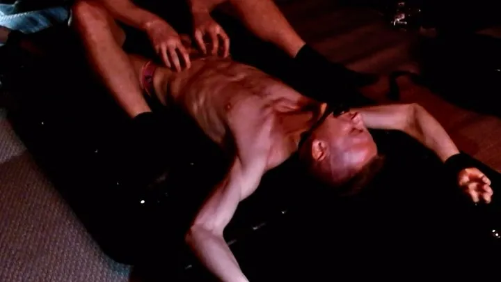 Nathan Justice - Little Landon Gagged, Tickled, and Post Orgasm Punished in the Dungeon! (Part 4)