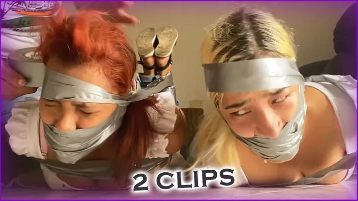 Bondage Collections By Selfgags - Double Trouble in Bondage Land – VOL 1 (2 SCENES) (Full HD 1080p)