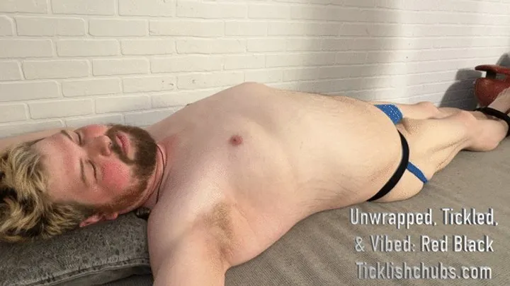 Ticklishchubs - Unwrapped: Tickled & Vibed Red Black