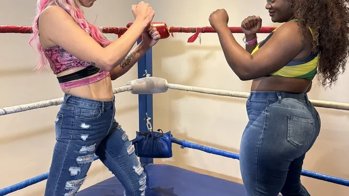 Pandemic Pro Wrestling - Wedgie and Spanking Debut Match: Kitty v Lindsay Jean