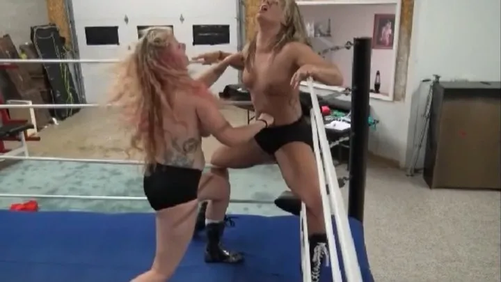 Sexy Fighting Women - X Rated Woman's Bare Breasted Sex Fight