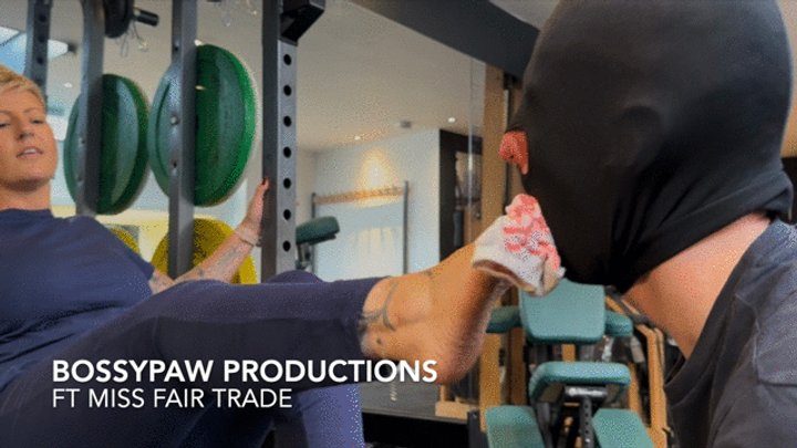 Bossypawproductions - BossyPaw Productions- PT takes SWEATY FEET as a form of payment for class