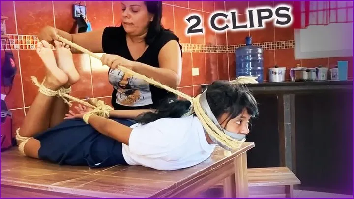 Bondage Collections By Selfgags - Bound Babysitter Owned By Dominant Wife (2 SCENES) (HD 720p)