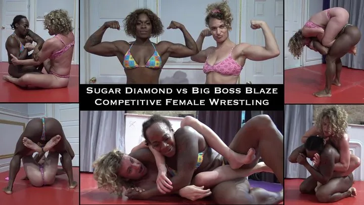 Doom Maidens Wrestling - Sugar Diamond vs Big Boss Blaze: Competitive Female Wrestling (July 2025)
