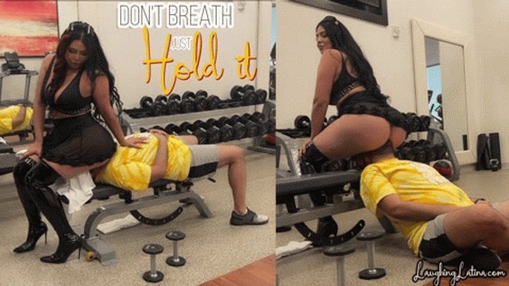 The Laughing Latina - Gym Face Sitting Bench - FaceSitting