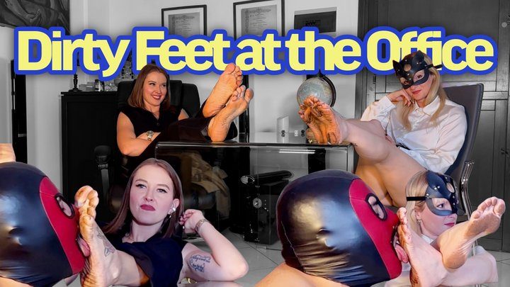 Gea Domina - GEA DOMINA - DIRTY FEET AT THE OFFICE