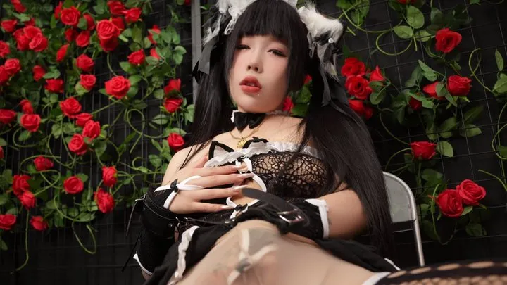 The Dream Of Bondage - ballgag struggling handcuffs tfishnets shackles manacle Fetter Masturbation Autoeroticism masturbating