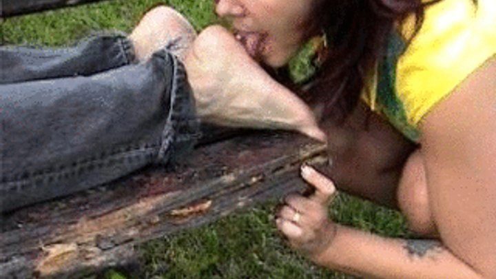 My Masters Feet - Worship in public park