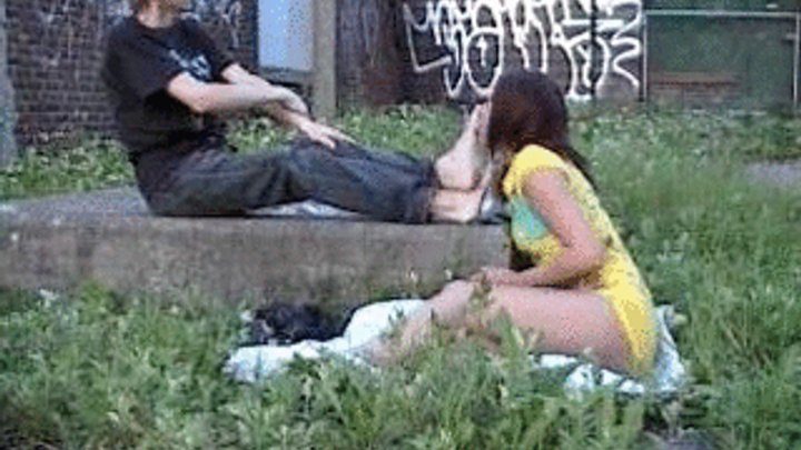 My Masters Feet - Street Worship for Vicky