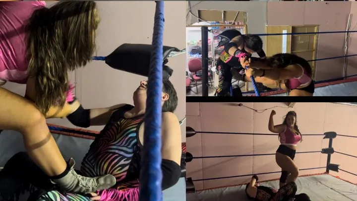 Power Girls Pro Wrestling - Balls busted
