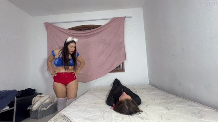 Goddess Scarlet White - ASIAN GODDESS SITTING ON FRAGILE GIRL SLAVE PART 1 BY KIARA AND GIH CAM BY ALINE FULL HD