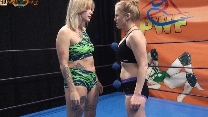Russianwomanwrestling - Anasthesia vs Little Bear - Female Competitive Wrestling Fight - C056 - FullHD