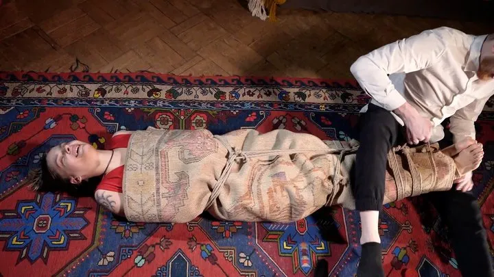 Bondagio - FAME WON'T SAVE HER NOW! ROLLED, TIED AND TICKLED (HD)