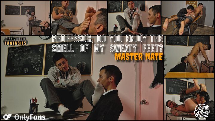 Latin Feet Fantasies - Professor, do you like the smell of my feet? | NATE x DUCKLING