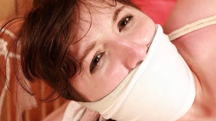 Dominic Wolfe's Gagged Beauties - Southern Sass Lass Paige Erin Turner is a Pantyhose Clad Condescending Woman Tightly Bound, Gagged & Put In Her Place! RE ENCODE 2025