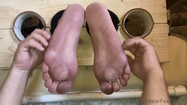 All Male Tickling Dungeon - Im1n2ft - Hold Still - tickle endurance test for rugged dirty feet