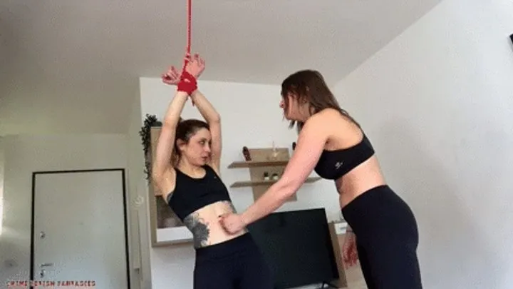 Sensual Femdom - BOUND FOR PUNCHING (MP4 part 2)