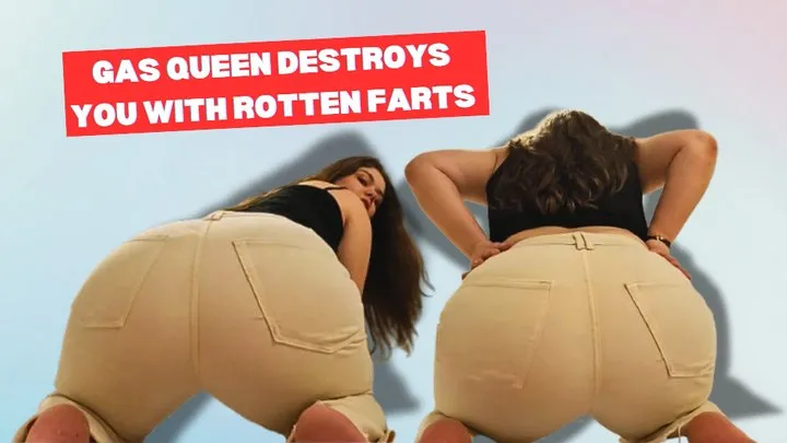 Yourfantasy6190 - GAS QUEEN DESTROYS You With Rotten Farts