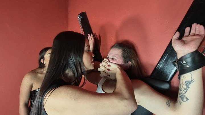 Babiventurafetish - Promotional New Brutal Facesitting Slap Face By Kiara Nissei, Raquel Fisher and Sabrina part 3