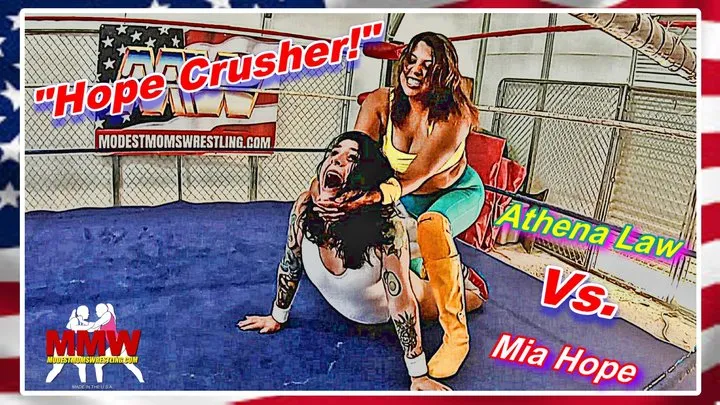 Modest Moms Wrestling - Hope Crusher!