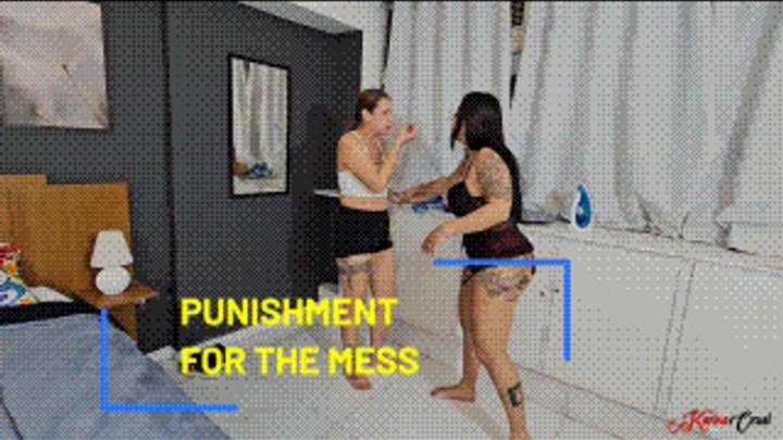 Karina Cruel Facesitting - PUNISHMENT FOR THE MESS - NEW GIRL SASHA - FULL VERSION IN FULL HD - NEW JULY 2025