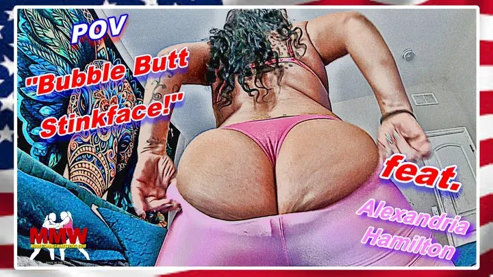 Modest Moms Wrestling - POV - Bubble Butt Stinkface! WMV