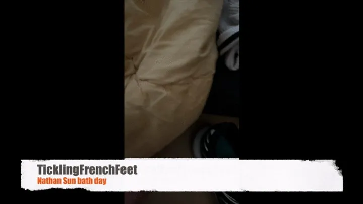 Tickling French Feet - Nathan's sun bath (FHD)