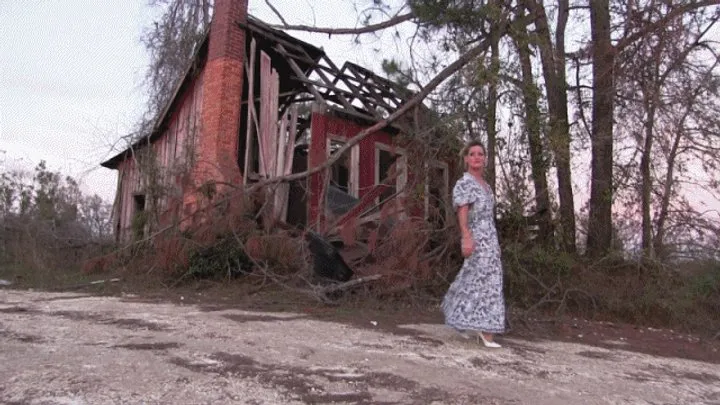 Fayth On Fire Fetish Films - Bound & Gagged & Struggling in Abandoned Old House - Mp4