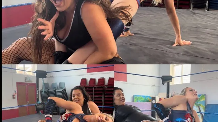 Power Girls Pro Wrestling - Body scissor queens