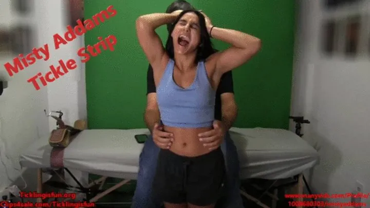 Ticklingisfun - Misty Addams Tickle Strip MP4
