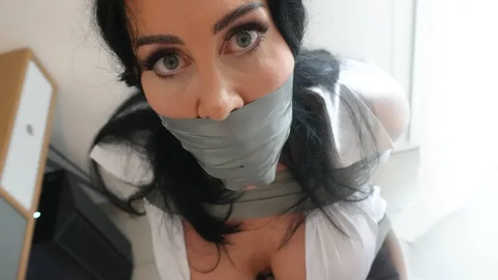 Frenchbondage - Mila AMORA - Secretary bound and gagged