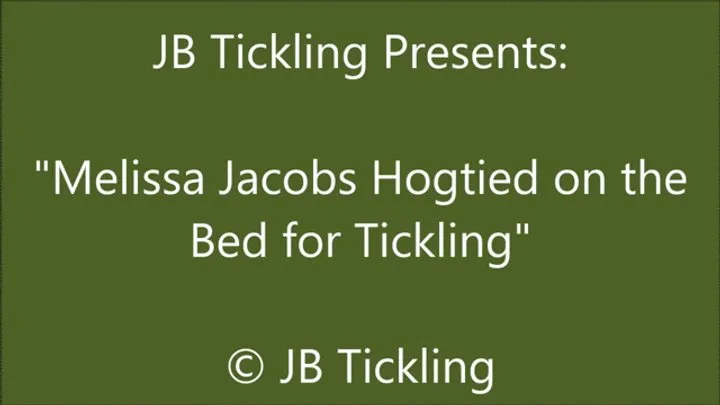Jb Tickling - Melissa Jacobs Tickled in a Hogtie - Alt View - WMV