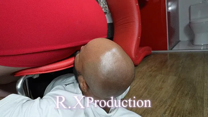 Rxproductions - HUMILIATING AND FARTING ON MY BALD SLAVE !! # PART 04 # BBW HUMILIATION