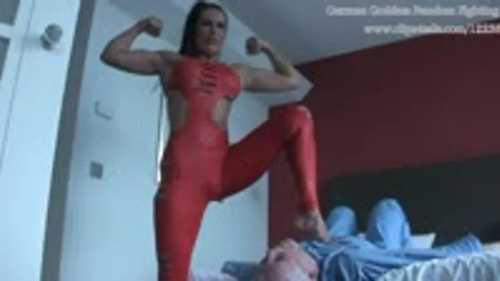 German Goddess Femdom Fighting - Red Devil Dom Doom (2018)