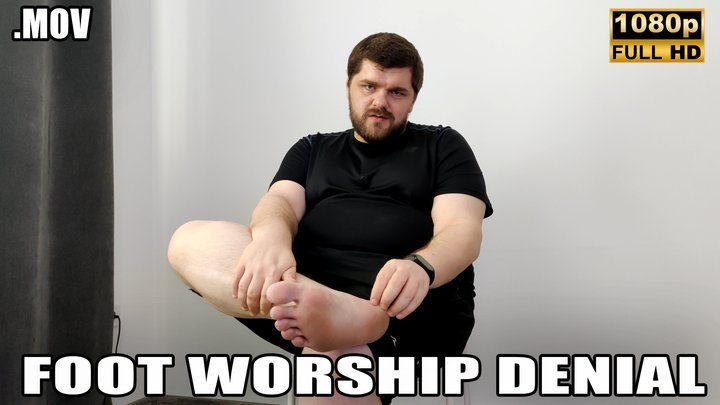 Kingdom Pictures - Foot Worship Denial With JOI - Full HD 1080p - MOV - KingMarti