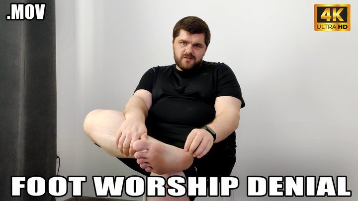 Kingdom Pictures - Foot Worship Denial With JOI - 4k UHD 2160p - MOV - KingMarti