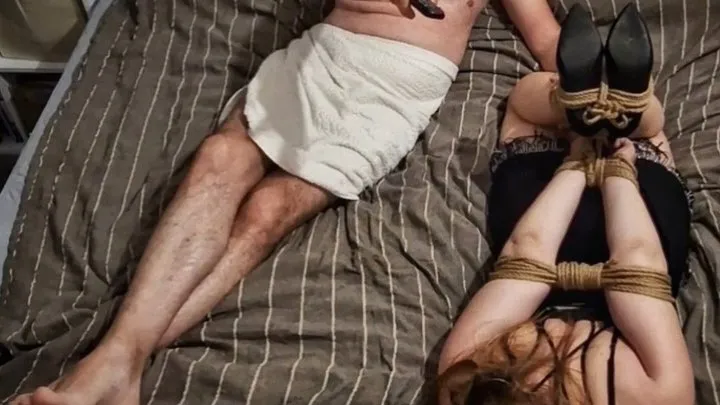 Truetiedtales - Hogtied partygoer