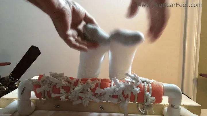 All Male Tickling Dungeon - Im1n2ft - Itchy Reeboks from Underneath - itching feet in Reeboks tickled and more itching powder