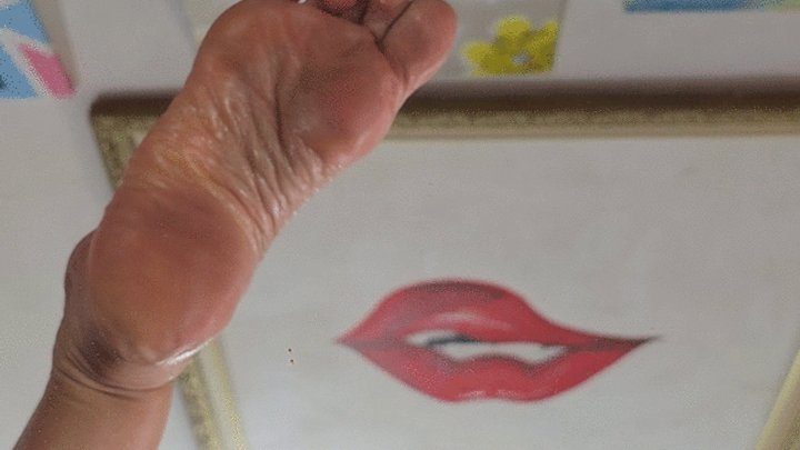 Foot Fetish Paradise - Foot Soles Dreams in the Mirror 4 by Milah Barefoot Goddess