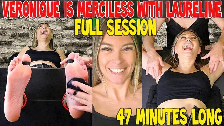 Tickle Frenchtickling  Store - VERONIQUE IS MERCILESS WITH LAURELINE : FULL SESSION - HD WMV