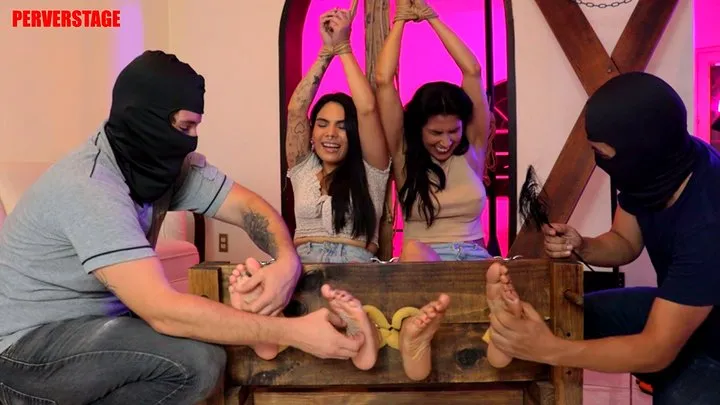 Perverstage - Katie and Monserrat Together for their Misfortune (Custom) MP4