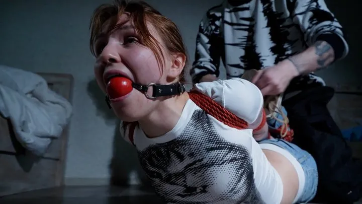 Bondageandfetish - Bramble is Captored and Tied Up (HD)
