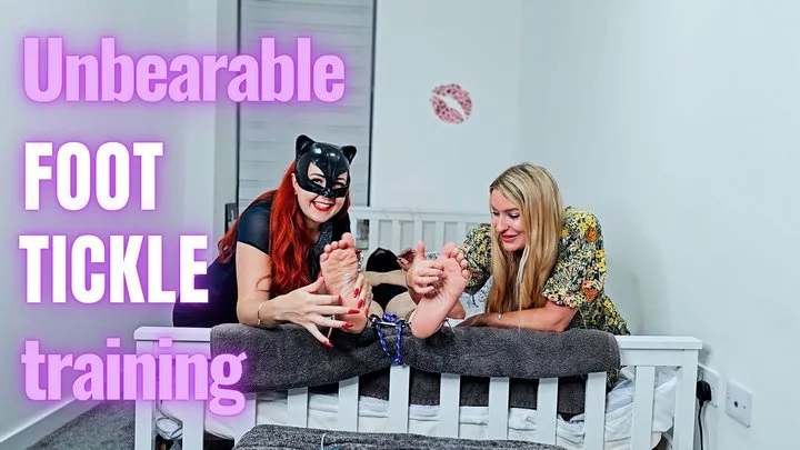 Mistress Claire Delacroix - MCD - UNBEARABLE FOOT TICKLE TRAINING - Full HD