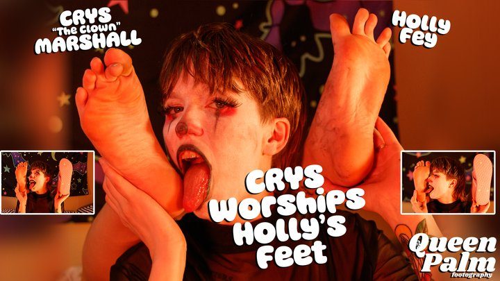 Queen Palm Footography - Crys Worships Holly's Feet Featuring Crys 