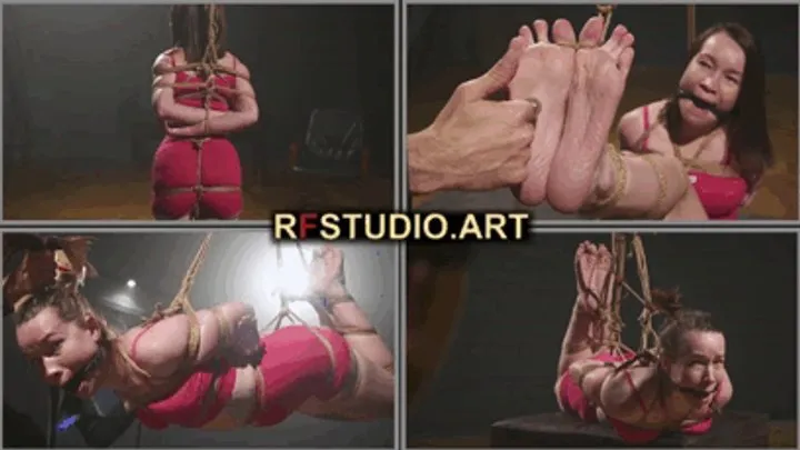Rf Studio Production - Lada - Bondage Seance with Suspension for Cute Rope Bunny (UHD 4K MP4)